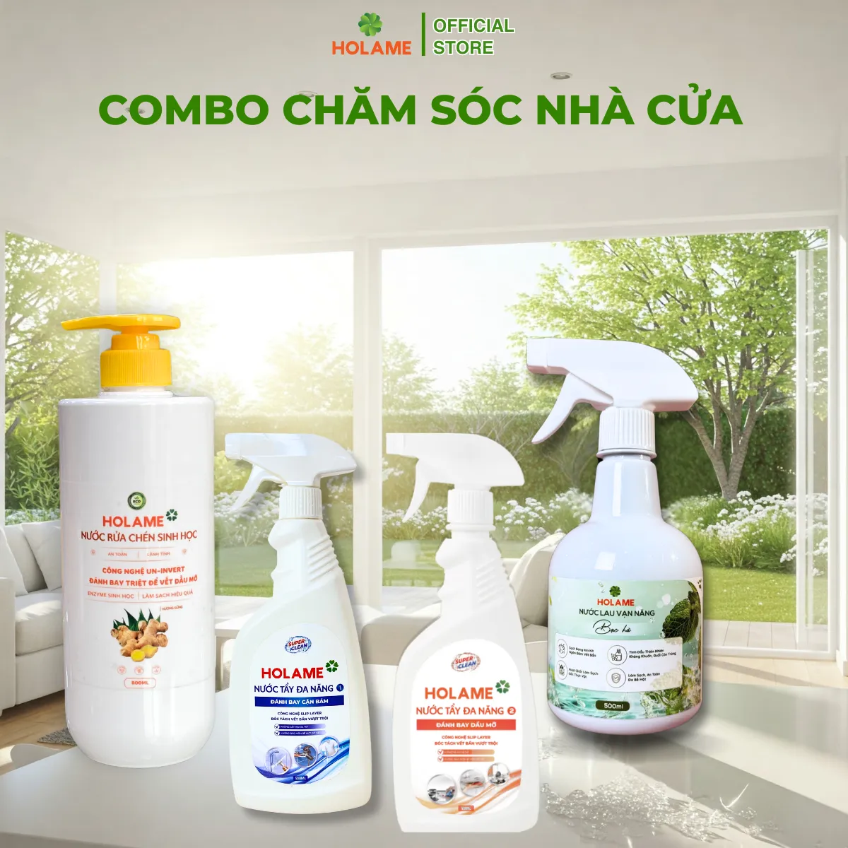 Combo chăm sóc nhà cửa